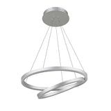 2-Ring, Circular LED Chandelier, 60W, 3000K, 2800LM, Dimmable, 5 Years Warranty