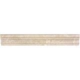 2 X 12 In Allure Crema Honed Marble Chairrail