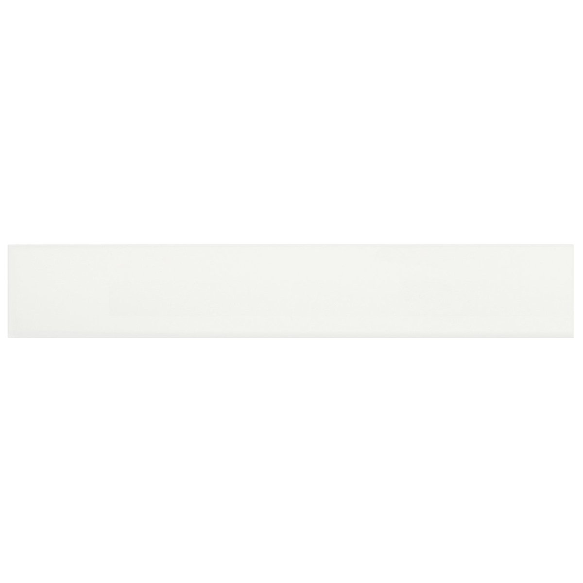 2 X 12 In Soho Canvas White Light Colors Matte Pressed Glazed Ceramic