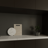 2 X 12 In Soho Retro Black Dark Colors Matte Pressed Glazed Ceramic