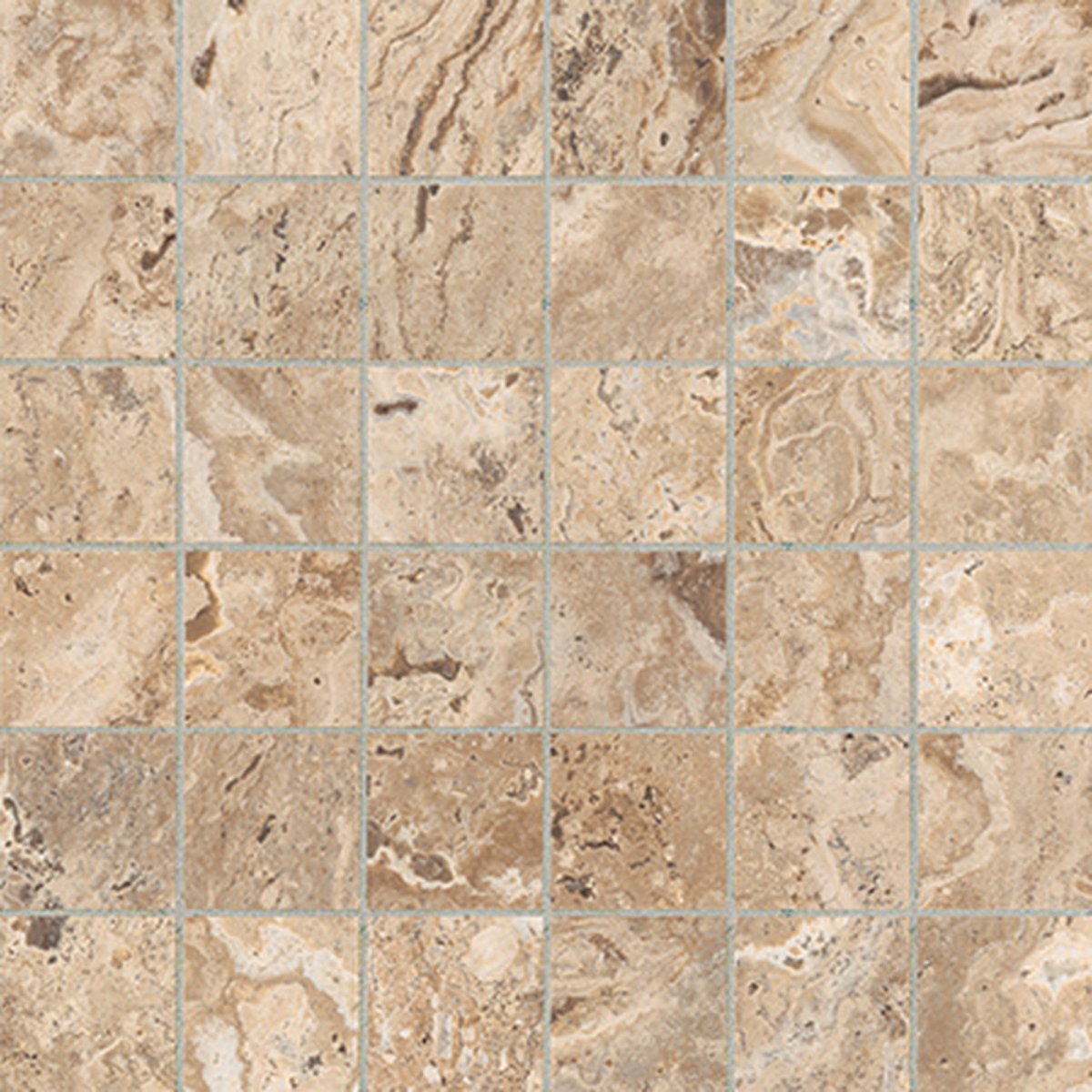 2 X 2 In Antico Classic Matte Glazed Porcelain Mosaic