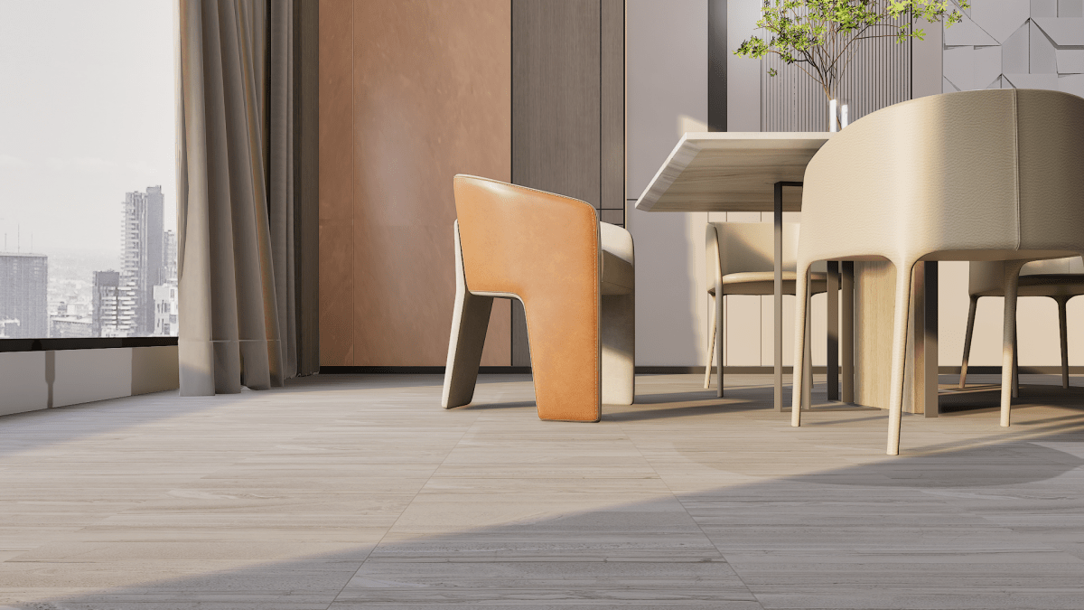 2 X 2 In Basketweave Amelia Mist Matte Glazed Porcelain Mosaic