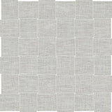 2 X 2 In Basketweave Belgian Mist Linen Matte Color Body Porcelain Mosaic