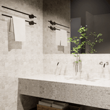 2 X 2 In Basketweave Mayfair Stella Matte Glazed Porcelain Mosaic