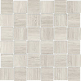 2 X 2 In Basketweave Mayfair Strada Polished Glazed Porcelain Mosaic