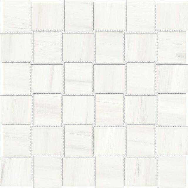 2 X 2 In Basketweave Mayfair Suave Matte Glazed Porcelain Mosaic