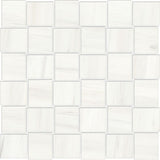 2 X 2 In Basketweave Mayfair Suave Polished Glazed Porcelain Mosaic