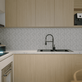 2 X 2 In Basketweave Precept Ice Matte Glazed Porcelain Mosaic