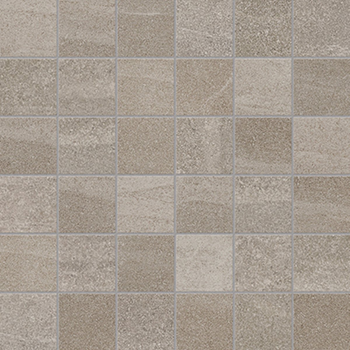 2 X 2 In Crux Earth Matte Glazed Porcelain Mosaic