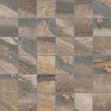 2 X 2 In Evolution Earth Matte Glazed Porcelain Mosaic