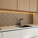 2 X 2 In Evolution Earth Matte Glazed Porcelain Mosaic