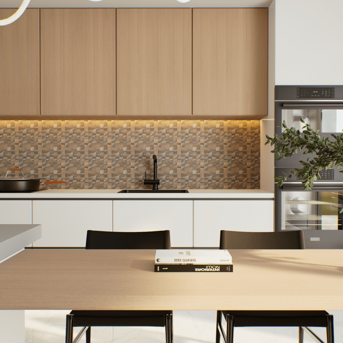 2 X 2 In Evolution Earth Matte Glazed Porcelain Mosaic