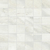 2 X 2 In Evolution Ice Matte Glazed Porcelain Mosaic