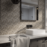 2 X 2 In Evolution Mica Matte Glazed Porcelain Mosaic