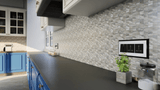 2 X 2 In Evolution Mica Matte Glazed Porcelain Mosaic