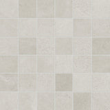 2 X 2 In Industria Zinc Matte Color Body Porcelain Mosaic