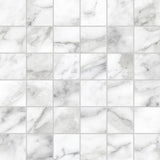 2 X 2 In La Marca Arabescato Honed Glazed Porcelain Mosaic