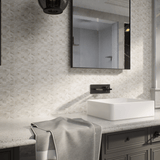 2 X 2 In La Marca Calacatta Honed Glazed Porcelain Mosaic
