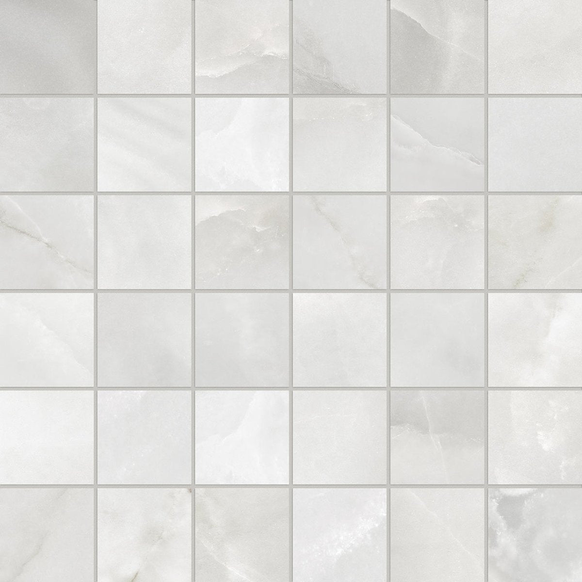 2 X 2 In La Marca Onyx Honed Glazed Porcelain Mosaic