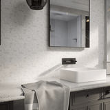 2 X 2 In La Marca Statuario Honed Glazed Porcelain Mosaic