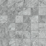 2 X 2 In Malena Carbon Matte Glazed Ceramic Mosaic