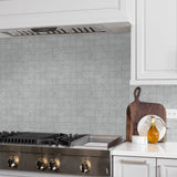 2 X 2 In Malena Ice Matte Glazed Ceramic Mosaic