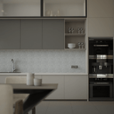 2 X 2 In Malena Ice Matte Glazed Ceramic Mosaic