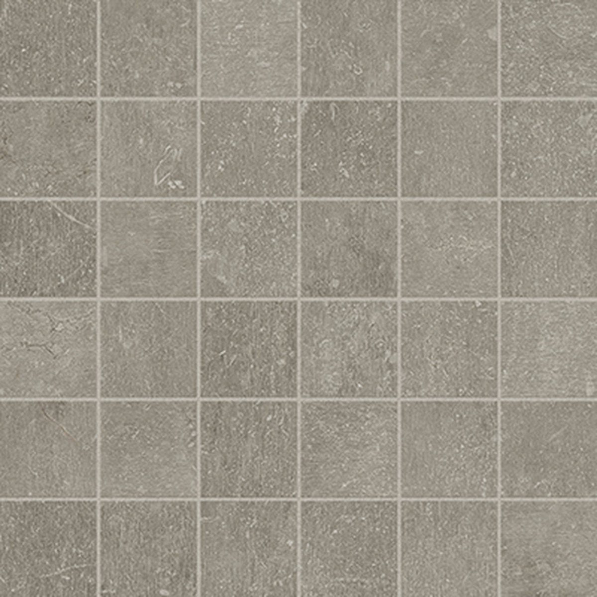 2 X 2 In Nexus Clay Matte Glazed Porcelain Mosaic