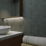 2 X 2 In Nexus Graphite Matte Glazed Porcelain Mosaic
