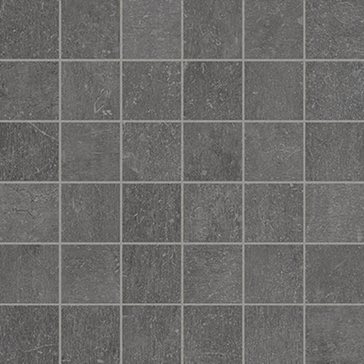 2 X 2 In Nexus Graphite Matte Glazed Porcelain Mosaic