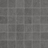2 X 2 In Nexus Graphite Matte Glazed Porcelain Mosaic