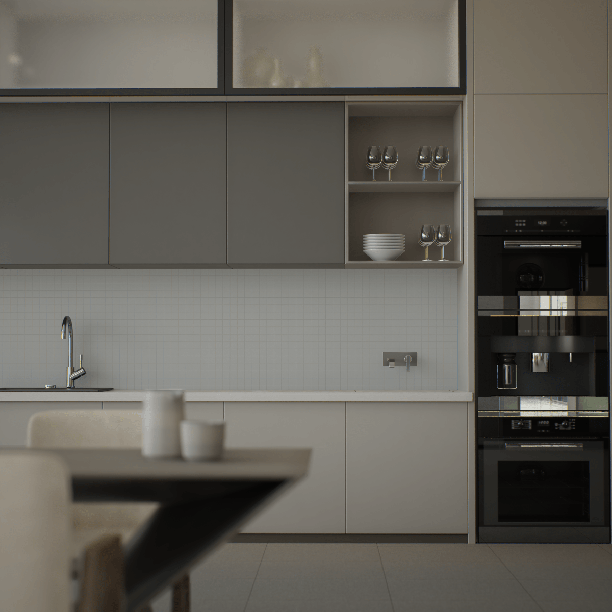 2 x 2 in Prima Mica Matte Unglazed Porcelain Mosaic