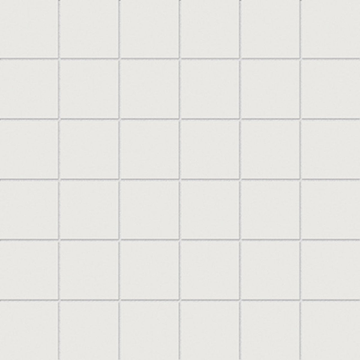 2 X 2 In Prima True White Matte Glazed Porcelain Mosaic