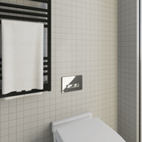 2 X 2 In Prima Warm White Matte Unglazed Porcelain Mosaic