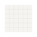 2 X 2 In Soho Canvas White Matte Glazed Porcelain Mosaic