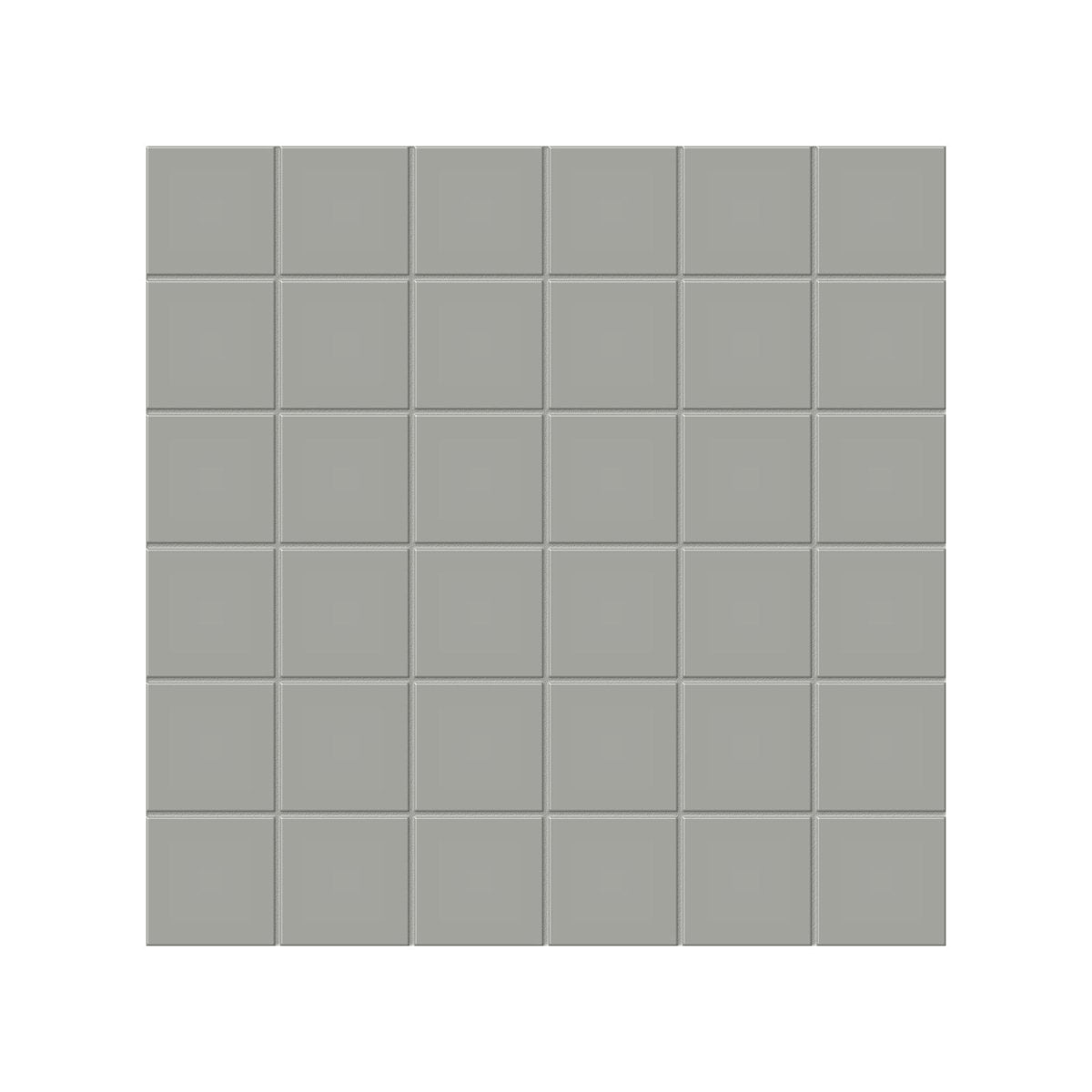 2 X 2 In Soho Cement Chic Matte Glazed Porcelain Mosaic
