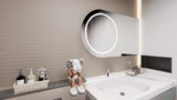 2 X 2 In Soho Halo Grey Matte Glazed Porcelain Mosaic