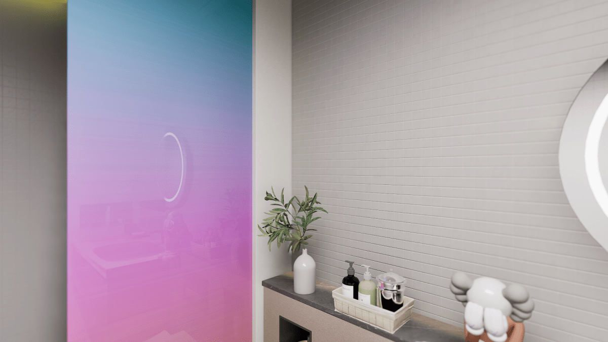 2 X 2 In Soho Halo Grey Matte Unglazed Porcelain Mosaic
