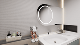 2 X 2 In Soho Halo Grey Matte Unglazed Porcelain Mosaic