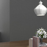 2 X 2 In Soho Retro Black Matte Glazed Porcelain Mosaic