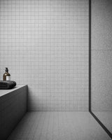 2 X 2 In Station Ash Matte Color Body Porcelain Mosaic