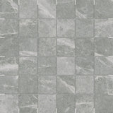 2 X 2 In Torino Argento Matte Glazed Porcelain Mosaic