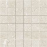 2 x 2 in. Torino Avorio Matte Glazed Porcelain Mosaic