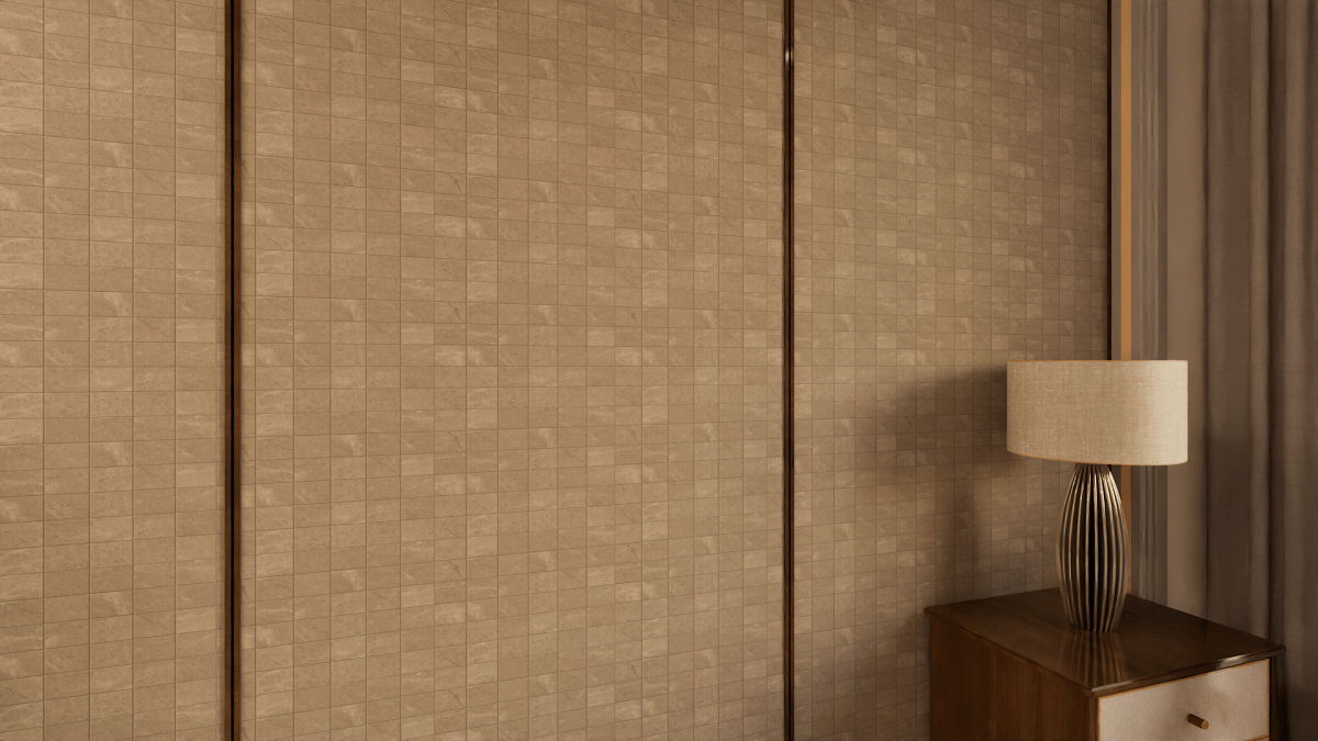 2 x 2 in. Torino Vanizio Matte Glazed Porcelain Mosaic