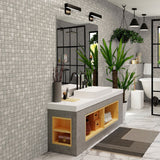 2 x 2 in. Veneta Stormio Matte Glazed Porcelain Mosaic
