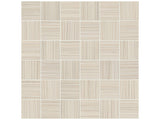 2 X 2 In Zera Annex Oyster Matte Color Body Porcelain Mosaic
