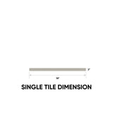 2 x 36 in. Marmiline Ash Polished Engineered Stone Threshold