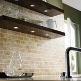 2 X 4 In Brick Picasso Tumbled Travertine Mosaic