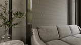 2 X 5 In Picket Soho Cement Chic Matte Glazed Porcelain Mosaic