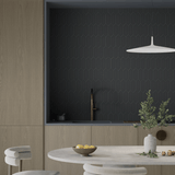 2 X 5 In Picket Soho Retro Black Matte Glazed Porcelain Mosaic